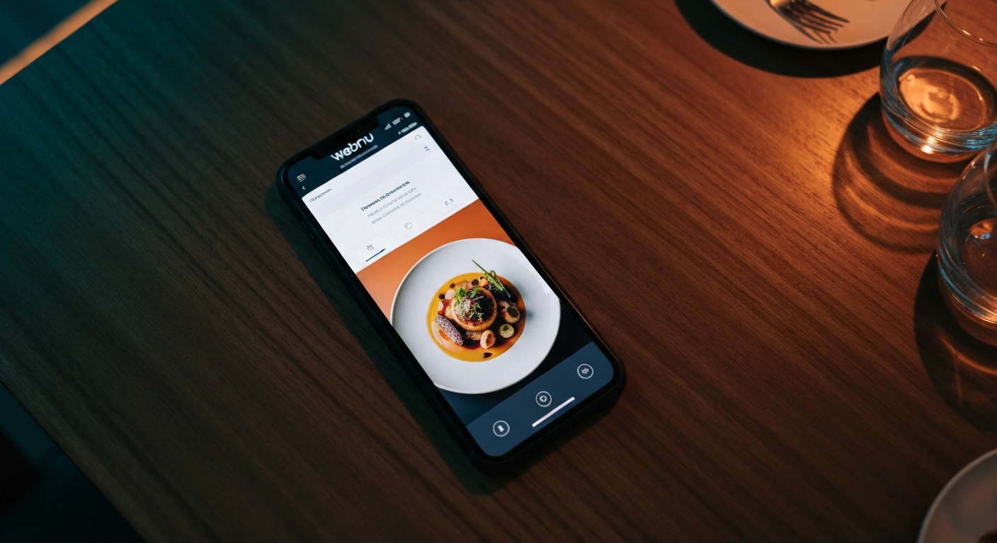 carta digital con reels hostelería